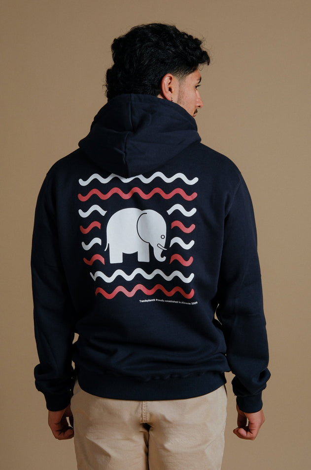Explanada Organic Hoodie Blauw