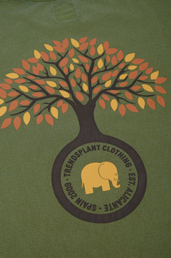 Fafe Pigment T-Shirt Forest Green