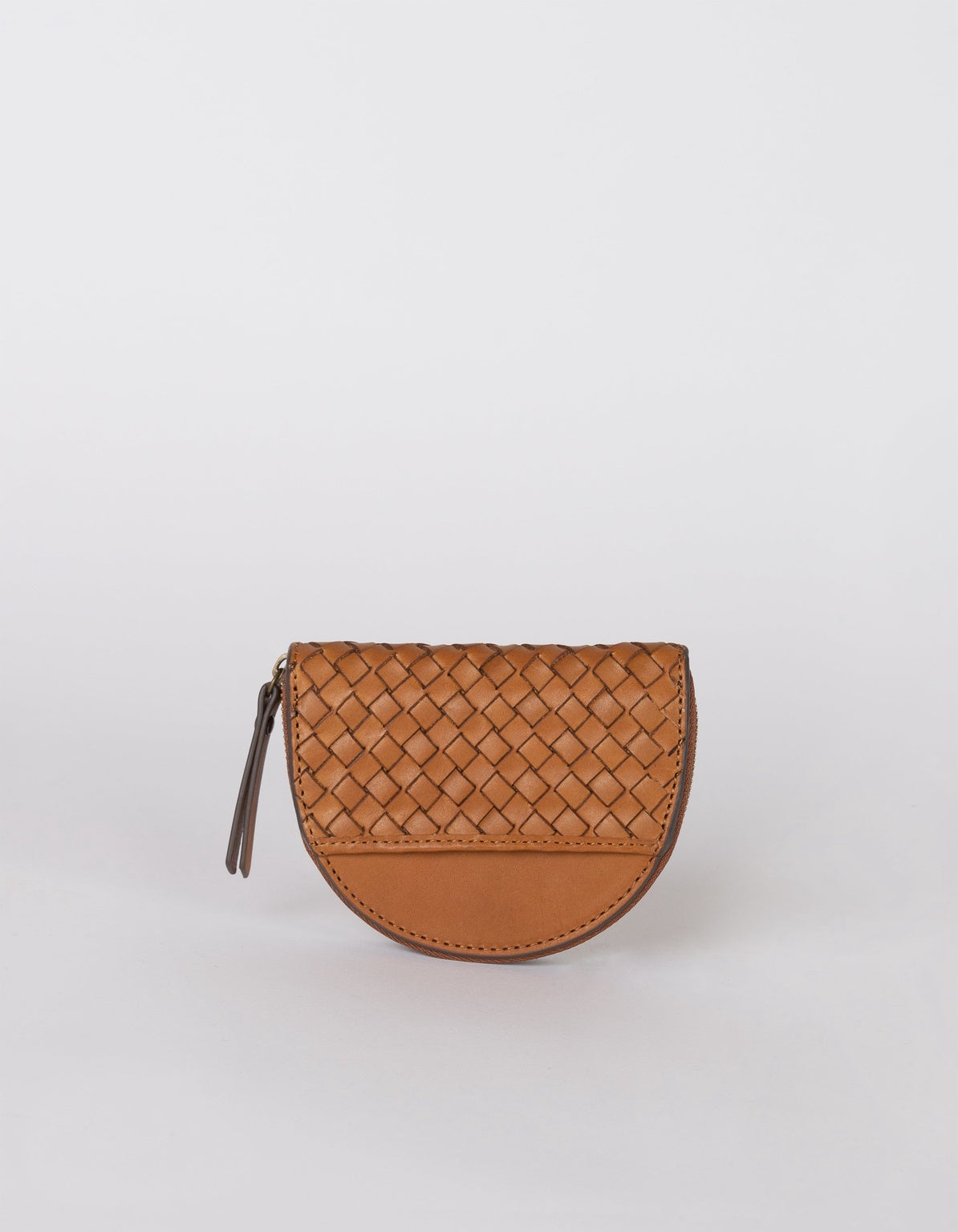Laura Muntportemonnee Cognac Woven