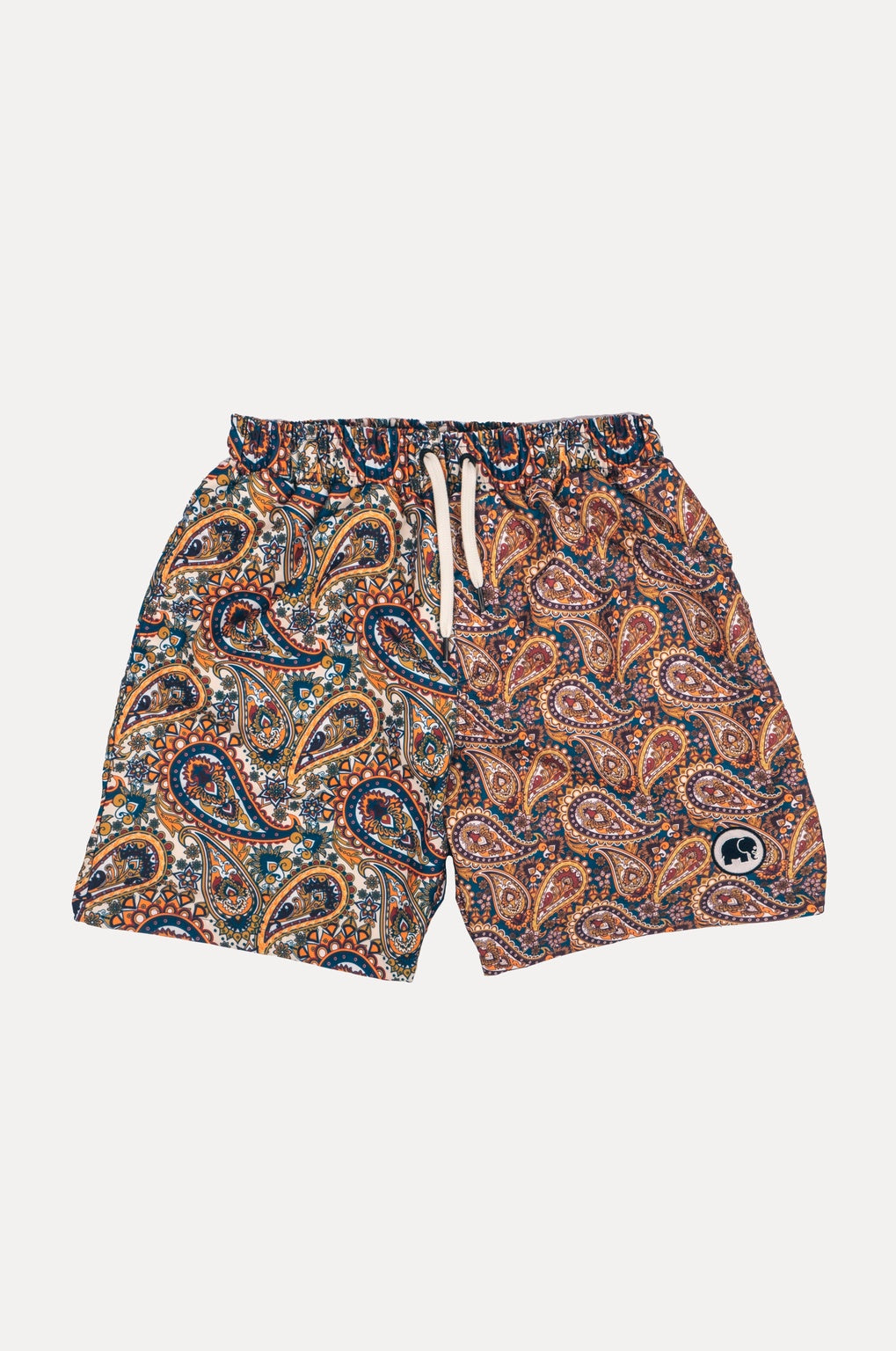 Ocean Paisley Zwemshort Groen