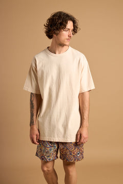 Ocean Paisley Zwemshort Groen