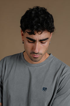 T-shirt Vintage Indigo Blue