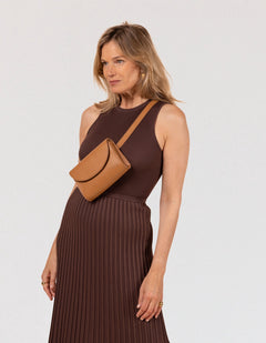 Sanne Belt Bag Cognac Vegan Uppeal™