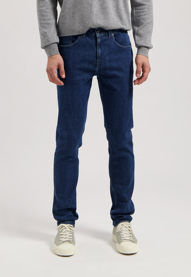 Rick Mid Slim Jeans Stone Indigo
