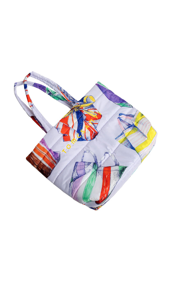 Agape Puffer Beach Bag Bags Pastel