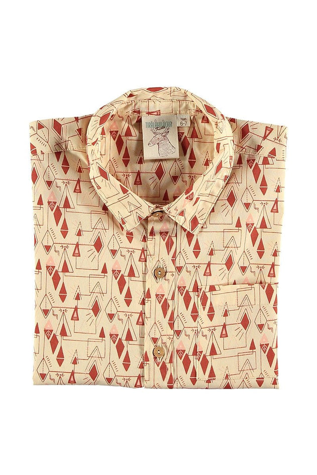 Kinder Blouse Geometric Print