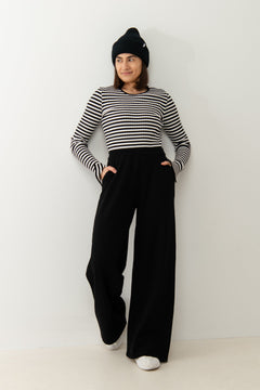 Vera & Brera Co-ord Black/Striped