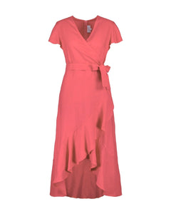 Annika Dress Sunset Coral - IVALO.COM