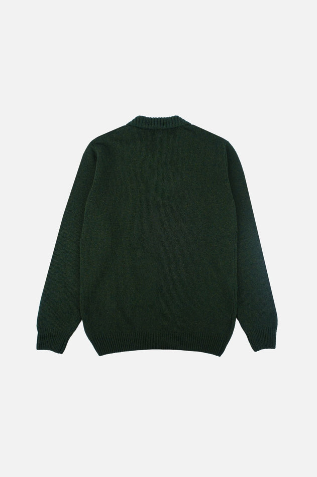 Bernia Quarter Zip Trui Bosgroen