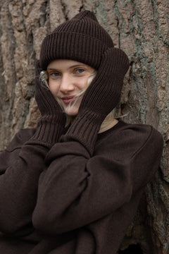 Rotondo Merino Hat Chocolate