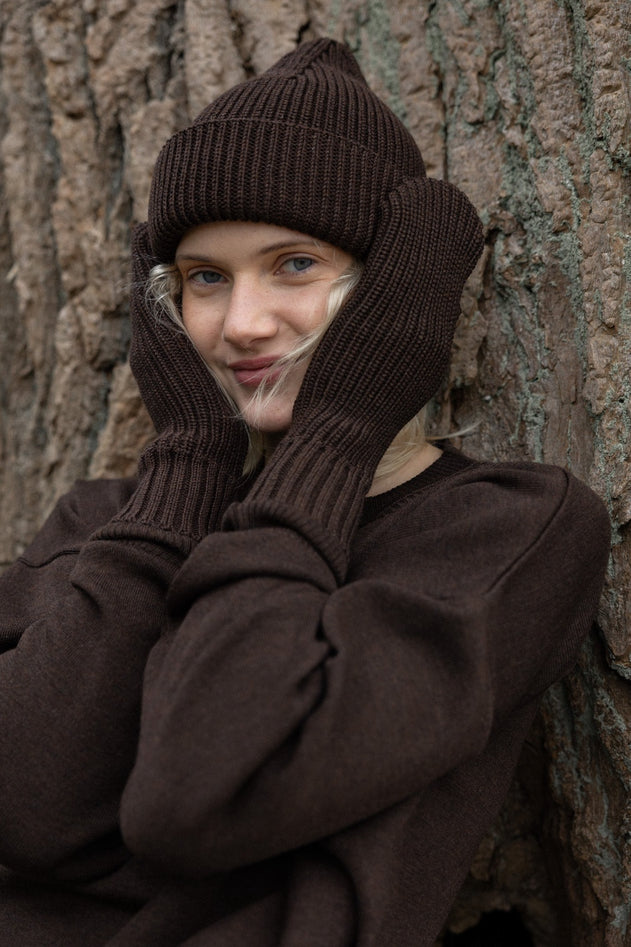 Rotondo Merino Hat Chocolate