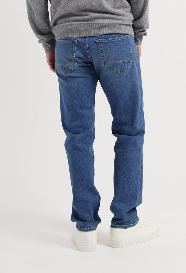 Hank Mid Tapered Jeans Medium Heritage