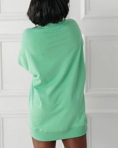 Crew Neck Sweat Green Ivy
