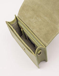 Audrey Mini Bag Classic Leather Tea Green