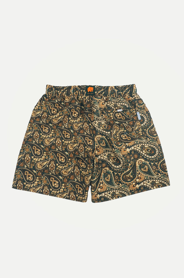 Forest Paisley Zwemshort Groen