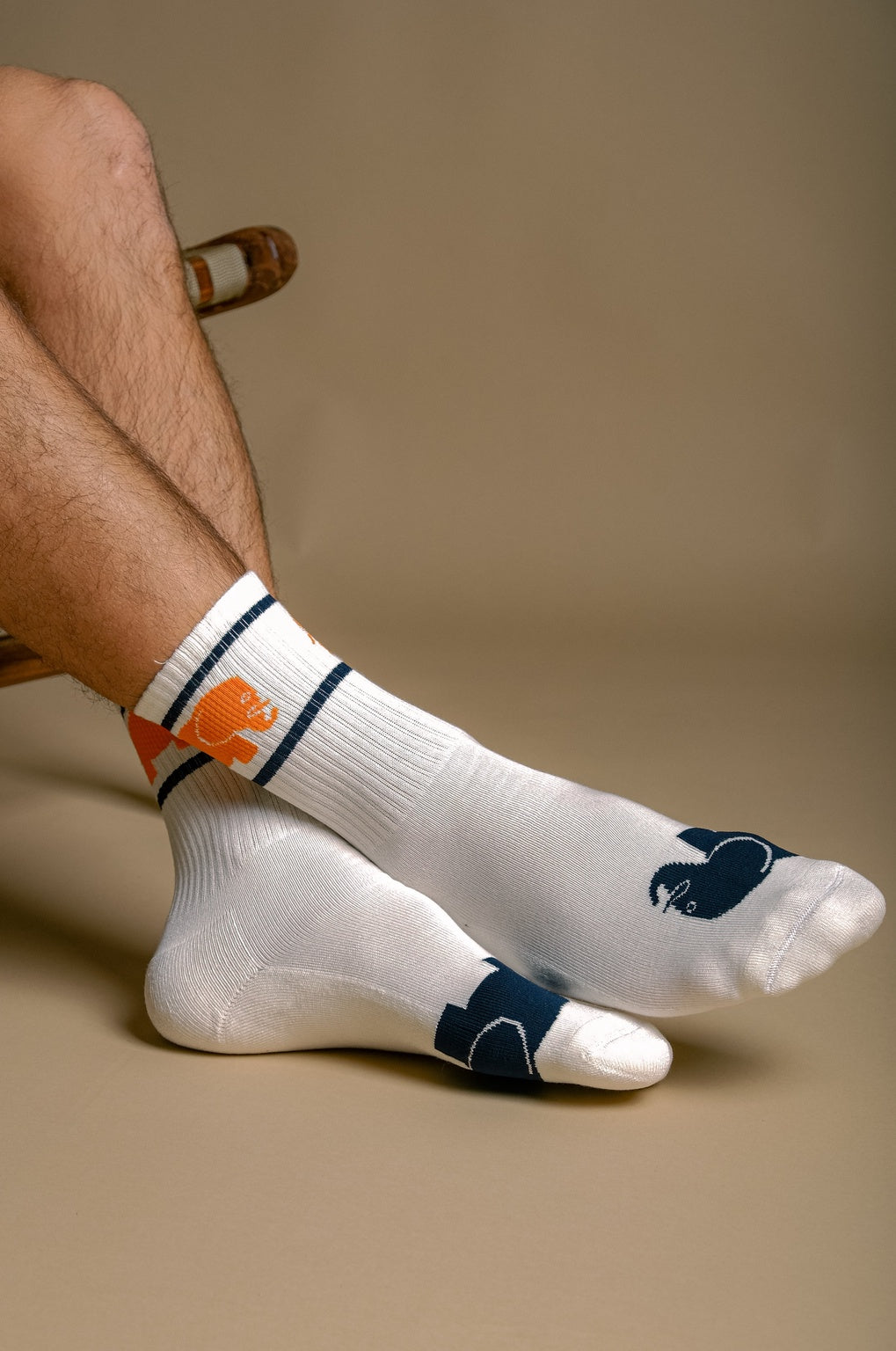 Natural Bamboo Athletic Sokken