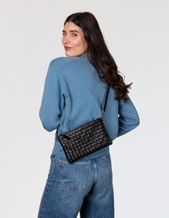 Lexi Tas Woven Black