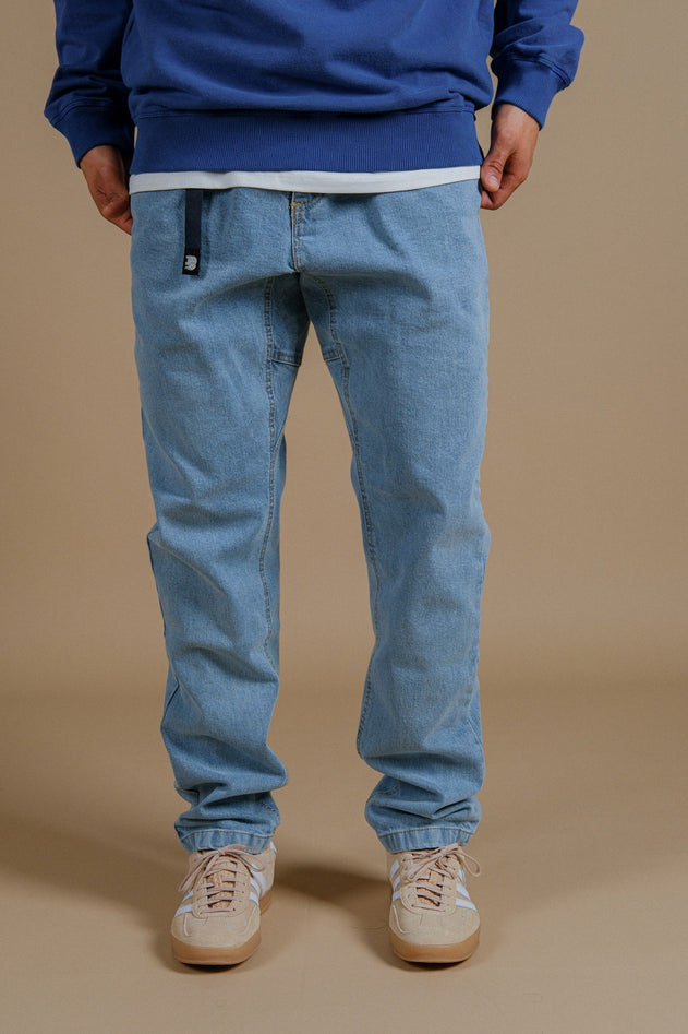 Recycled Denim Climber Broek Light Wash