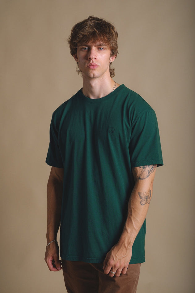 Heren T-shirt Botanical Garden Green