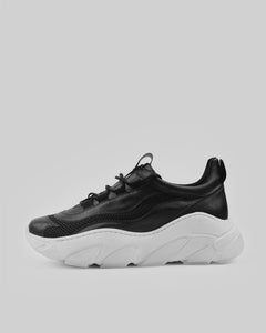 Women's Vegan Dad Sneakers Black