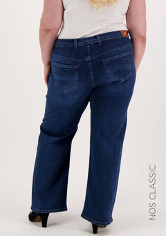 Nicolet+ Mid Waist Straight Blue