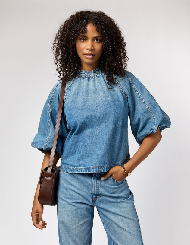 Nina Tas Chocoladebruin, Classic leer