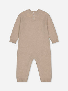 Baby's Cashmere Jumpsuit Beige