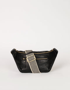 Drew Bum Bag Soft Grain Leather Black