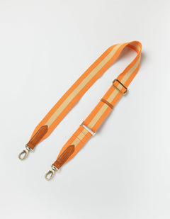 Striped Tasriem Oranje & Cognac