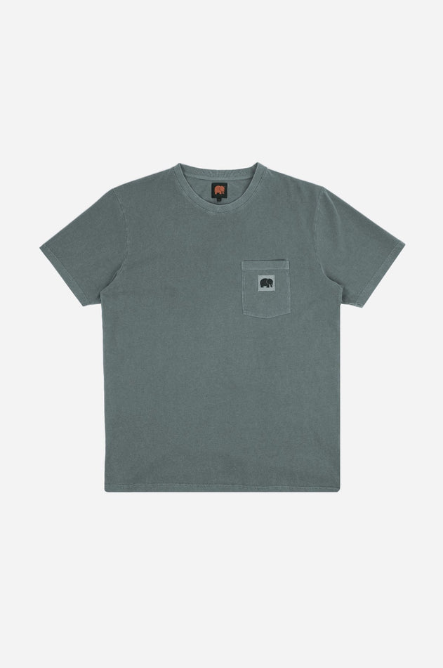 Garza T-shirt Vintage Indigo Blue