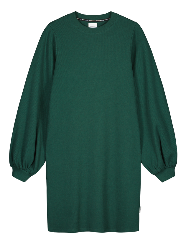Pärske - Forest Green Waffle Dress