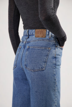 Sara High Loose Jeans Stone Vintage