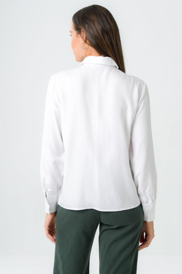 Kauri Button-up Shirt White