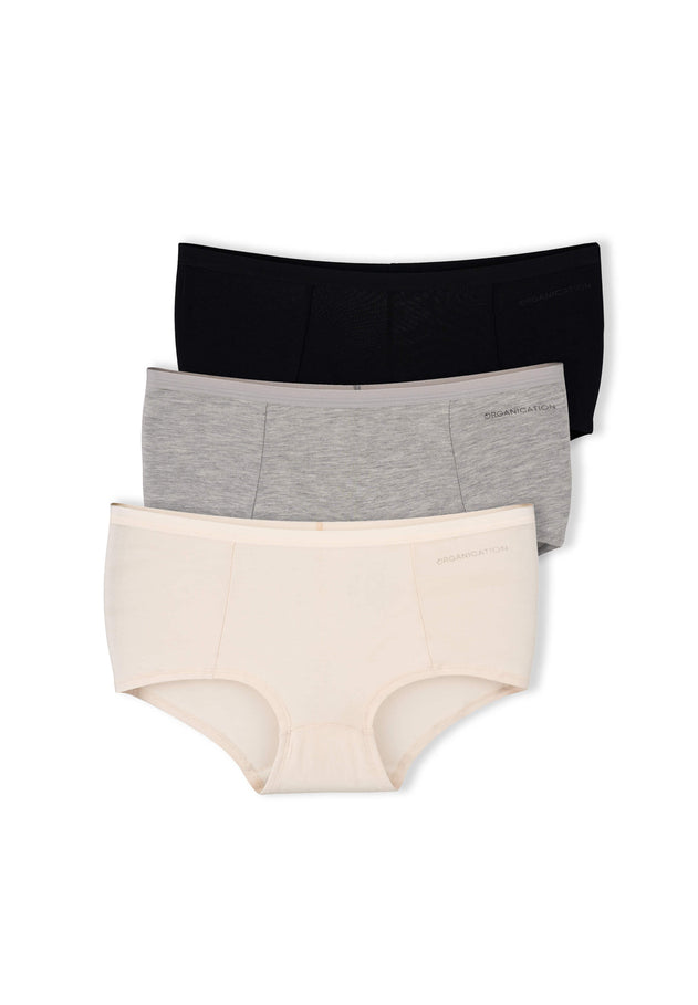 Blaire Shorts Underpants 3 Pack White