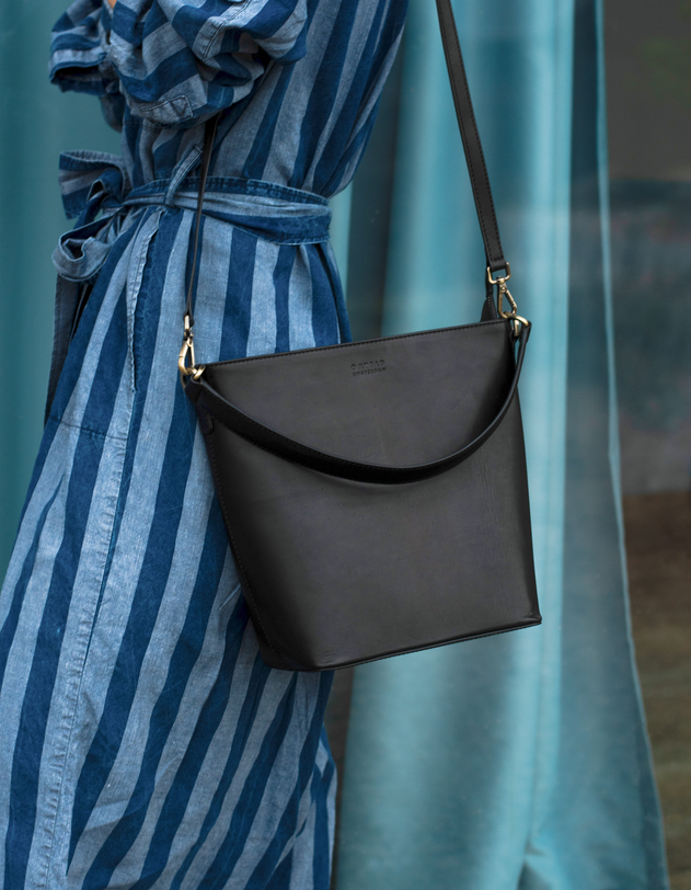 Bobbi Maxi Bucket tas Zwart