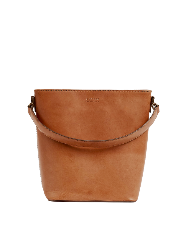 Bobbi Bucket Bag Maxi Classic Leather Cognac