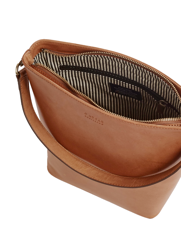 Bobbi Bucket Bag Maxi Classic Leather Cognac