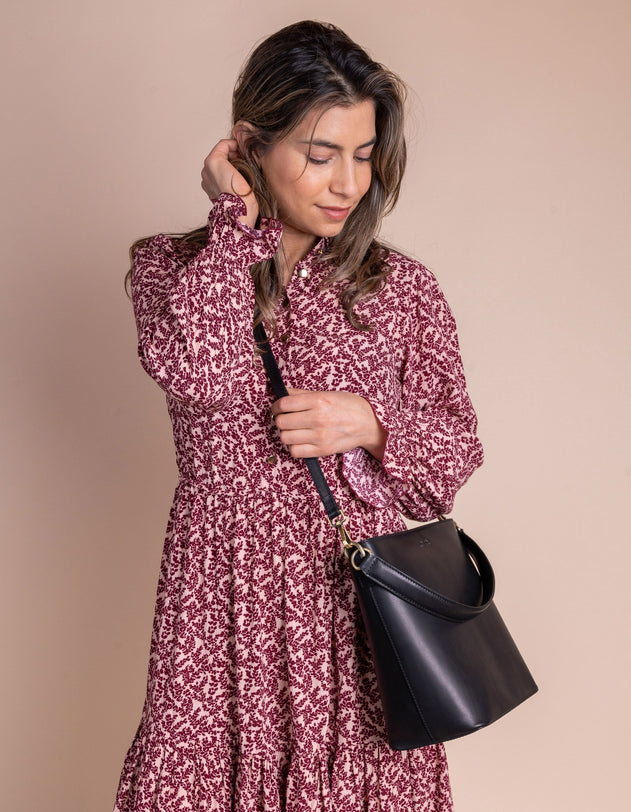Bobbi Maxi Bucket tas Zwart