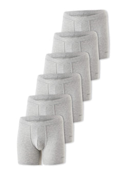 Bowenn Boxer Trunk 6-Pack Grey Melange