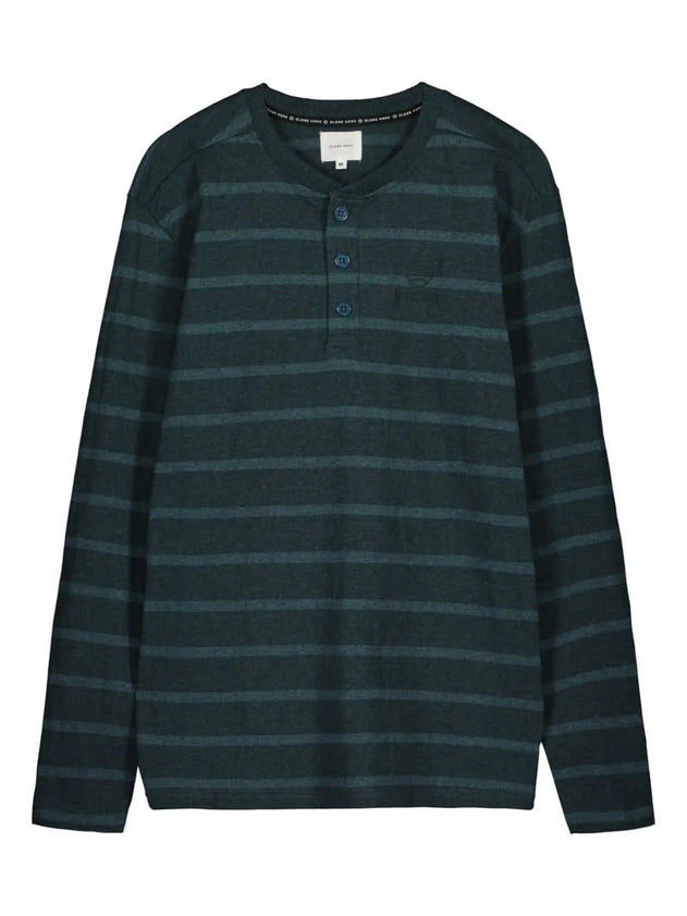 Hessoniitti Longsleeve Zeegroen Gestreept