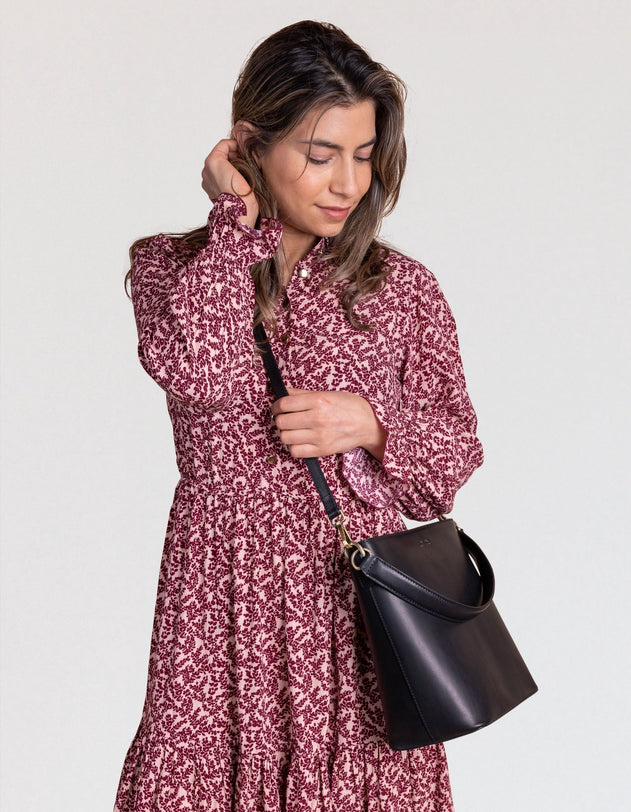 Bobbi Maxi Bucket tas Zwart