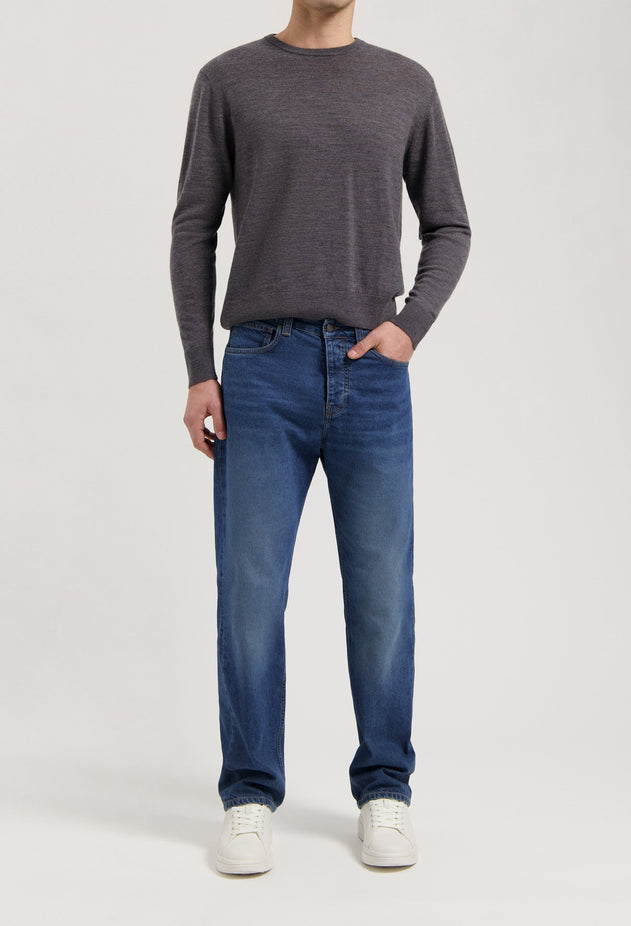 Alex Mid Loose Jeans Rustic Blue