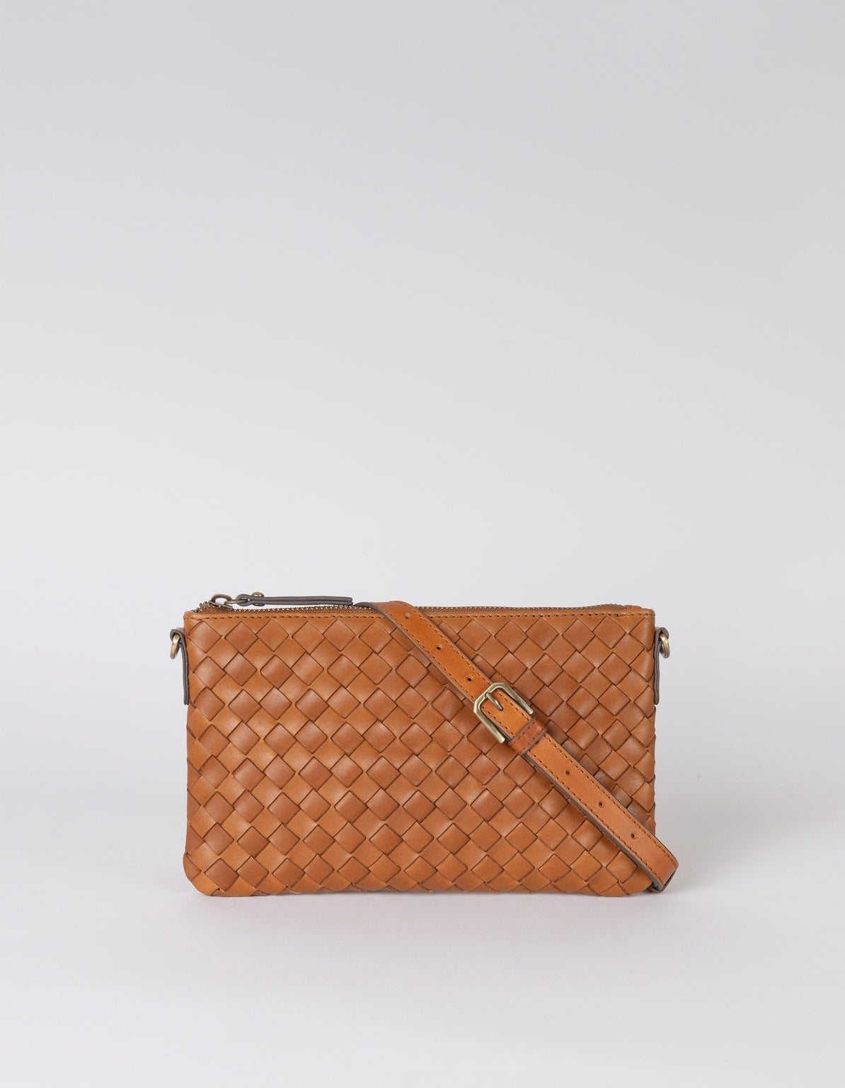 Lexi Tas Cognac Woven