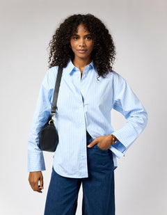Leo Twisted Handle Tas Zwart