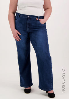 Nicolet+ Mid Waist Straight Blue