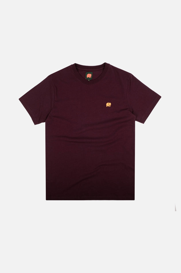 Essential T-shirt Wine Red