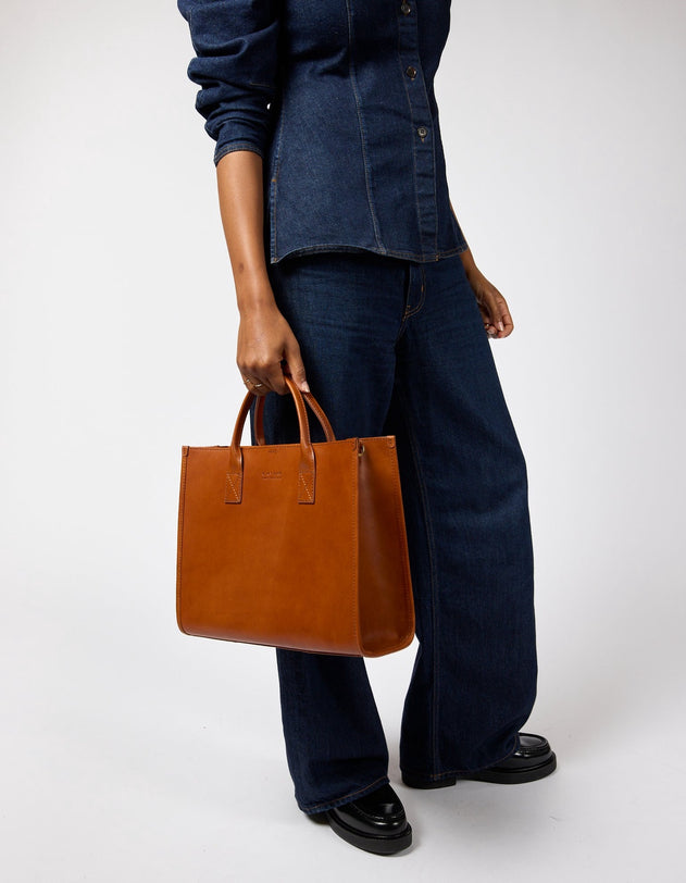Jackie Tas Cognac Bruin