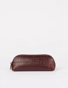 O My Bag Etui Groot Donkerkersrood