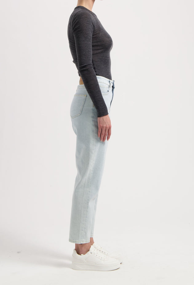 Mams High Tapered Jeans Light Stone