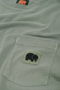 Garza T-shirt Silver Groen